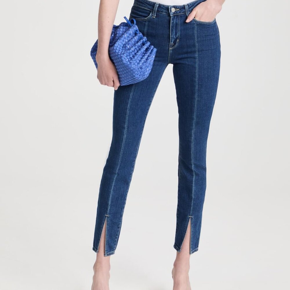 L'AGENCE Blue Ankle & Cropped Jeans